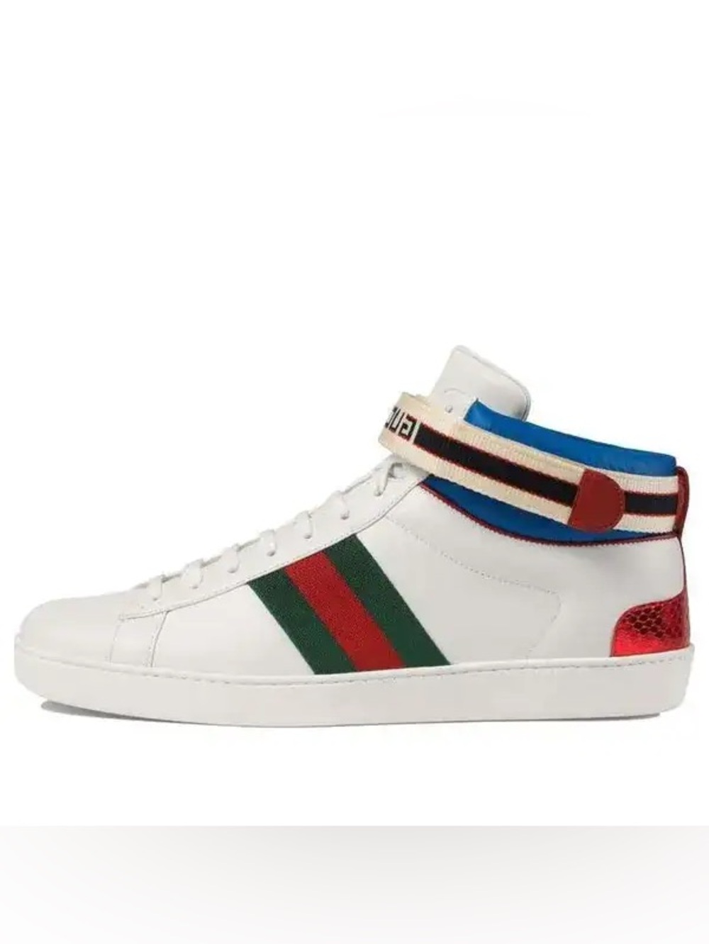 Gucci Ace Stripe High-Top White